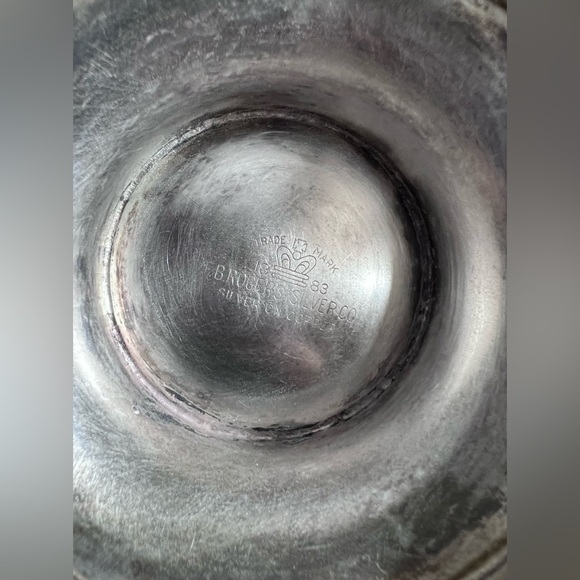 1980s F. B. rogers silver tea pot with art deco flair - Picture 12 of 13